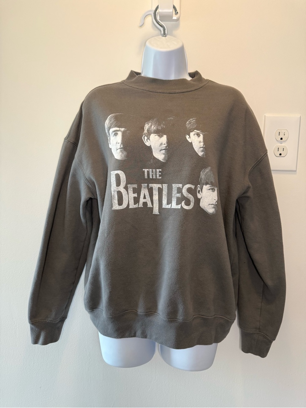 The Beatles Graphic Crewneck Sweatshirt